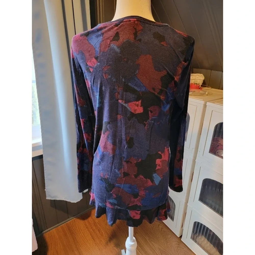 Women's Tunic with Ruffle Edge - LOGO Size Small - Picture 2 of 4
